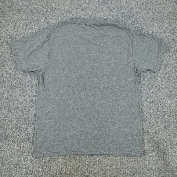 Marvel Shirt Men's Large Gray Iron Man Captain America Logo Graphic Short Sleeve - Picture 7 of 11